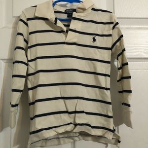 boys long sleeve polo